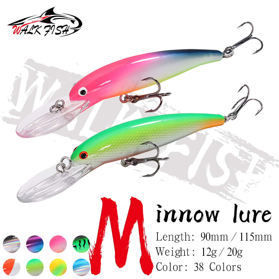 WALK FISH 12g 20g Floating Big - Fishing Hook Size review and price