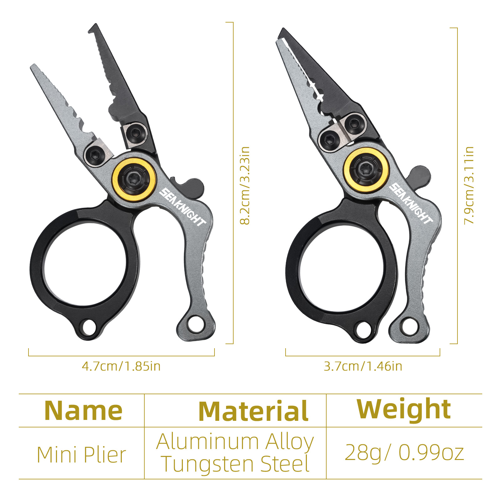 SeaKnight Brand Fishing Pliers - Fishing Hook Remover review and price