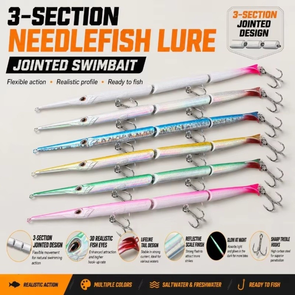 27cm Length Jointed Pencil Bai - Fishing Hook Treble review and price